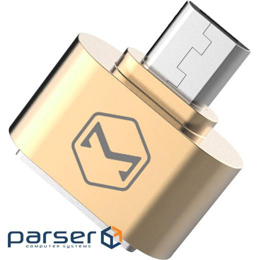 Адаптер Mcdodo OTG USB AF to Micro USB Gold (OT-0972)