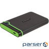 Portable hard drive TRANSCEND StoreJet 2TB USB3 25M3C.1 Iron Gray (TS2TSJ25M3C)