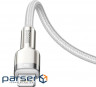 Кабель Baseus Cafule metal Type-C to Lightning PD 20W 2M Білий (CATLJK-B02) (CATLJK-B02 2м )