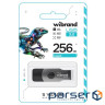 Флеш накопичувач USB 256Gb Wibrand Lizard, Grey, USB 3.2 Gen 1 (WI3.2/LI256P9B)