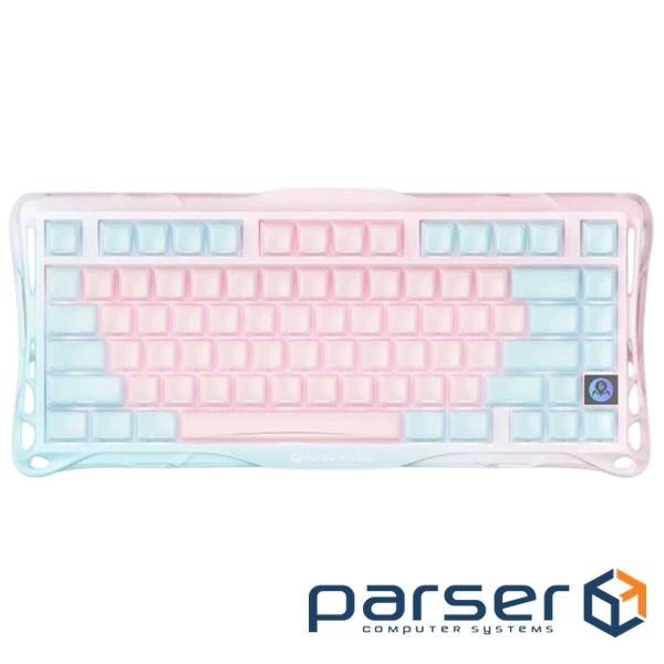 Ігрова клавіатура GravaStar Mercury K1 Lite 80key GravaStar x BSUN Grey WL/BT/USB (GSK1LITE PM MINT)