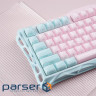 Ігрова клавіатура GravaStar Mercury K1 Lite 80key GravaStar x BSUN Grey WL/BT/USB (GSK1LITE PM MINT)