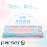 Ігрова клавіатура GravaStar Mercury K1 Lite 80key GravaStar x BSUN Grey WL/BT/USB (GSK1LITE PM MINT)