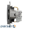 Розетка Schneider Electric ASFORA со штор. антрацит (EPH2900271)