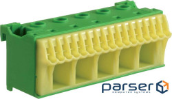 QiuckConnect PE-клема 5x16мм2+17x4мм2 ширина 90мм (KN22E)