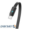 Дата кабель USB-C to USB-C 1.0m 5A 100W ultra-thin black ColorWay (CW-CBPDCC100-BK)