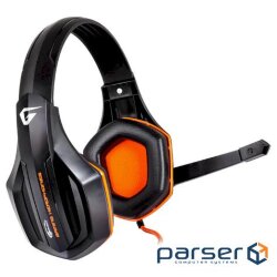 Навушники Gemix W-330 black-orange (W-330 Gaming Black/Orange)