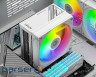 Кулер процессорный ID-Cooling Frozn A410 SE ARGB White, Intel: 1851/1700/1200/1151/1150/1155/1156, A