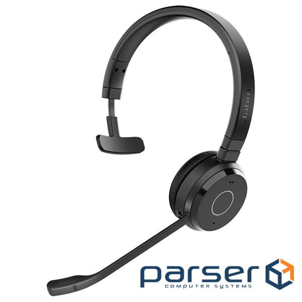 Jabra Headset Evolve 65 TE MONO MS USB-A BT Zertifiziert für Microsoft Teams (6693-833-309)