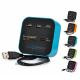 USB hub Voltronic Hub card reader universal CUB3, 3 ports , Blue/Black (CUB3 Blue/Black)