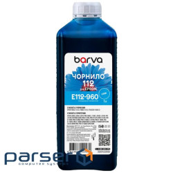 Чорнило Barva Epson 112 1л, Pigm. Cyan (E112-960)