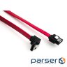 Кабель для передачі даних SATA 0.45m corner Vinga (VCPSATA45CN)