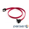 Кабель для передачі даних SATA 0.45m corner Vinga (VCPSATA45CN)