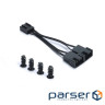 Вентилятор FRACTAL DESIGN Venturi HP-14 PWM Black (FD-FAN-VENT-HP14-PWM-BK)