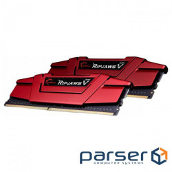 Оперативна пам'ять G.SKILL Ripjaws V Blazing Red DDR4 2400MHz 8GB Kit 2x4GB XMP (F4-2400C17D-8GVR)