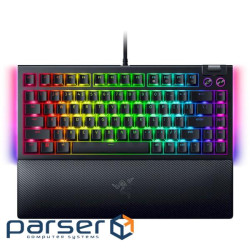 Клавіатура бездротова RAZER BlackWidow V4 75% ANSI Orange Tactile Switch Gen. 3 (RZ03-05130100-R3M1)