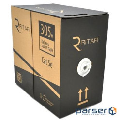 Кабель RITAR Ritar внешний КНП UTP (4*2*0.51) 4p 24 AWG (305м) ПВХ + ПЭ