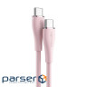Кабель Vention USB Type-C - USB Type-C (M/M), 1 м , Pink (TAWPF)