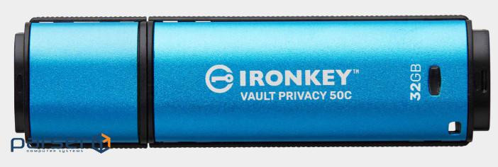 IKVP50C/32GB - Kingston 32GB USB-C IKVP50C 256 bit Encrypted