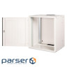 19" 12U wall mounting cabinet, SOHO PRO perforated door, 595 x 540 x 400 mm, grey (DN-49210)