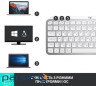 LOGITECH MX Keys Mini For Business - PALE GREY - US INT"L - 2.4GHZ/BT - INTNL-973 (920-010609)