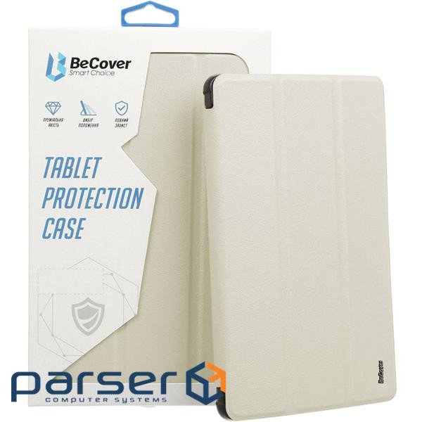 Чeхол-книжка BeCover Tri Fold Soft TPU Silicone для Apple iPad Pro 13" M4 2024 Beige (711751)