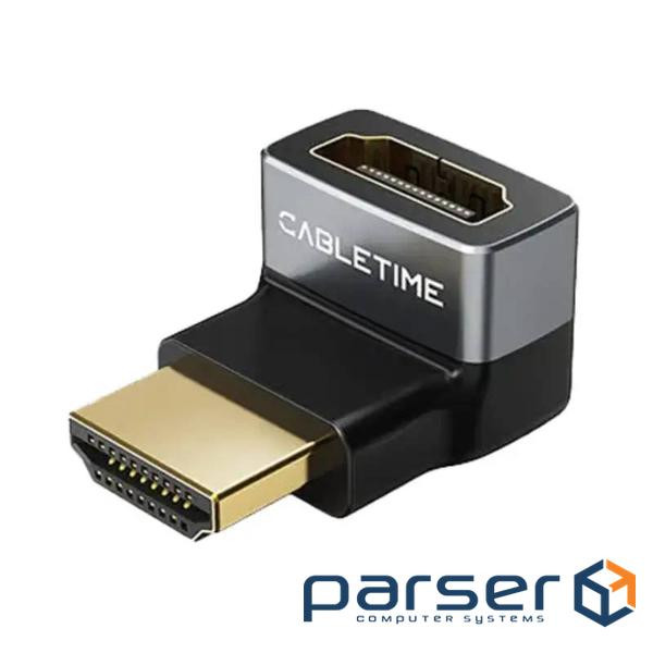 Переходник Cabletime HDMI - HDMI (F/M), 0.1 м (CP42G)