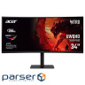 Монiтор TFT ACER 34" XV345CURX0bmiipphx (UM.CX5EE.001) 21:9 VA Curved WQHD 200Hz 10bit HDMI DP HAS M