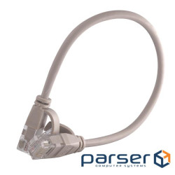 Патч-корд U/UTP, 0.2м, кат. 6А, 28AWG, Slim, LSZH (PC0027-C6A-020-8L)