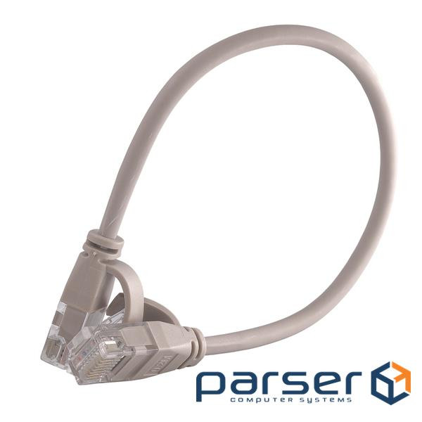 Патч-корд U/UTP, 0.2м, кат. 6А, 28AWG, Slim, LSZH (PC0027-C6A-020-8L)