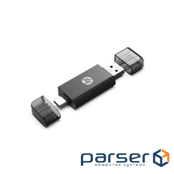 Зчитувач флеш-карт HP USB 3.0 AM/USB-C to SD+TF (HP_DHC-CT112)