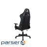 Геймерське крісло GameMax GCR09 Black Gaming Chair зручне ергономічне геймерське крісло GCR09 Black GCR09 Black