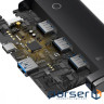 Концентратор Baseus USB 3.0 4xUSB 2.0m black (WKQX030201)