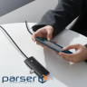 Концентратор Baseus USB 3.0 4xUSB 2.0m black (WKQX030201)