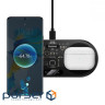 Бездротове зарядний пристрій BASEUS Digital LED Display 2-in-1 Wireless Charger Bla (WXSX010101)