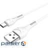Кабель HOCO X37 Cool Power USB-A to Type-C 1м White (6931474710512)