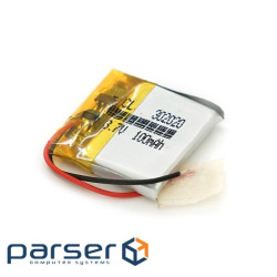 Літій-полімерний акумулятор 3*20*20mm (Li-ion 3.7В 90мА&middot,год) (302020) ) (302020)