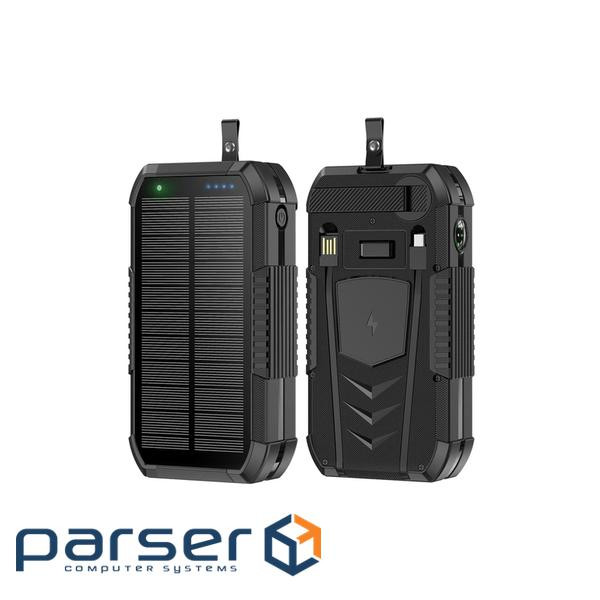 Батарея універсальна AURA NRG-40SE ARM SOLAR 40000mAh Wireless Dynamo charging Black (PBANRG40SEB)