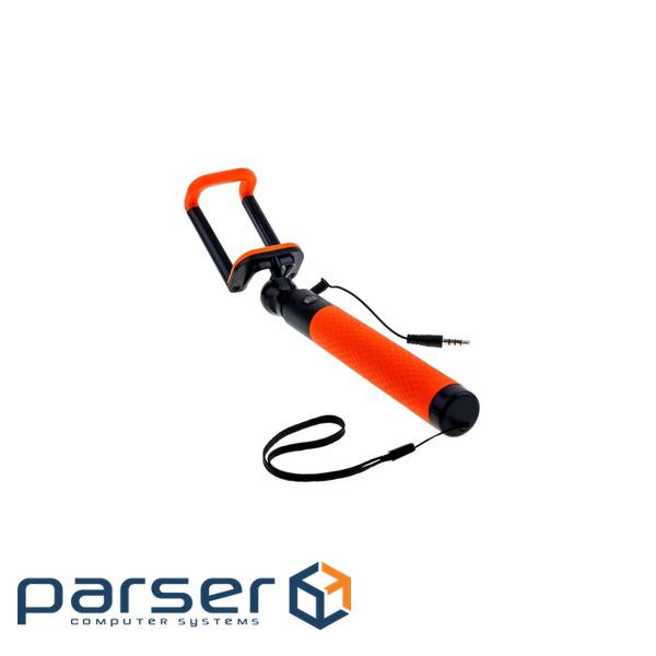 Монопод для селфі Grand-X Deluxe Click 3,5 U-крепление 180-780мм Orange (MPGDJ3CUO)