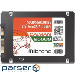 SSD MIBRAND Caiman 256GB 2.5" SATA (MI2.5SSD/CA256GBST)