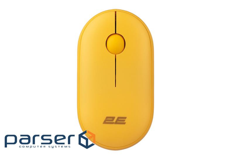 Mouse 2E MF300 Silent WL BT Sunny yellow (2E-MF300WYW)