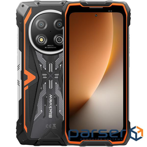 Смартфон Blackview ROCK 2 6.67" HD+ /12GB/256GB/ T8100 /15000mAh / 16+13Мп /IP69K (ROCK_2_12_265_OR)