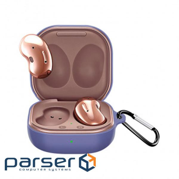 Чохол для навушників BeCover Silicon для Samsung Galaxy Buds 2 / Buds Live / Buds Pro Purple (705411)