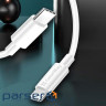 Дата кабель USB-C to Lightning 1.0m 3A white ColorWay (CW-CBPDCL032-WH)