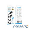 Дата кабель USB 2.0 AM to Micro 5P 2.0m Lenny silicone BX113 black BOROFONE (6941991115493)