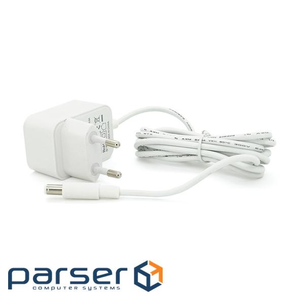 Pulse power adapter 5V 1A (5W) plug 5.5 / 2.1 length 1.2m , Q50, White (GA-0501000C)