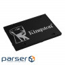Твердотільний накопичувач SSD 2.5" Kingston KC600 2048GB SATA 3D TLC (SKC600/2048G)