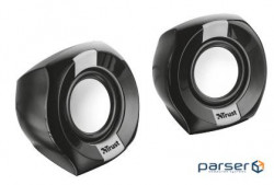 Acoustic system Trust Polo Compact 2.0 Speaker Set black (20943)