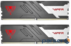 Модуль памяти PATRIOT Viper Venom Black Matte DDR5 7000MHz 32GB Kit 2x16GB (PVV532G700C32K)