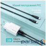Дата кабель USB-C to USB-C 1.0m 3A 60W warm light gray ColorWay (CW-CBPDCC092-GR)